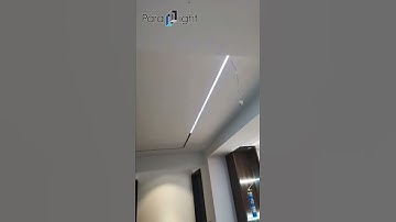 LED aluminum profie with running led strip light.