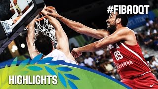 Croatia v Tunisia - Highlights - 2016 FIBA Olympic Qualifying Tournament