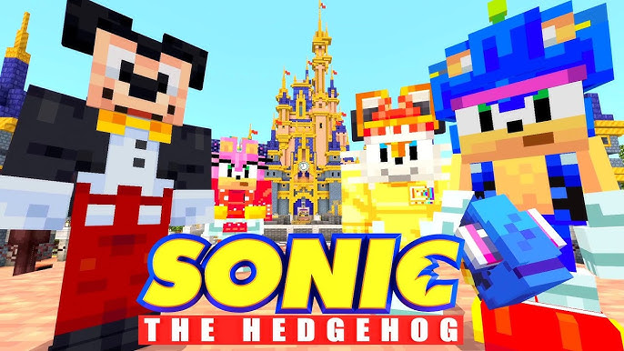 ENGANEI MEU AMIGO VESTIDO DE SONIC DO MAL NO MINECRAFT ! 