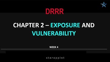 DRRR - Exposure and Vulnerability