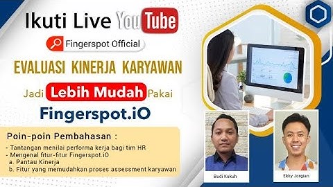 Evaluasi Kinerja Karyawan Lebih Mudah dengan Fingerspot.iO