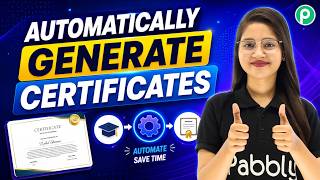 Automatically Generate Certificates After Students Complete a Course