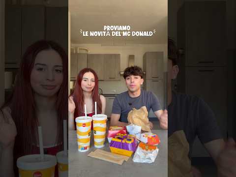 Parte 2| Proviamo le novità che sono uscite al mc donald 🍔
