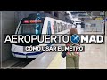 🚇 el METRO del aeropuerto de MADRID | paso a paso #126