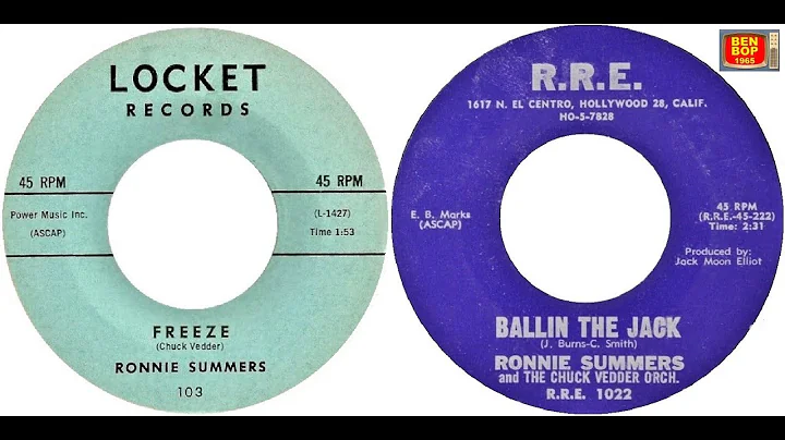 RONNIE SUMMERS - Freeze / Ballin' The Jack (1960 /...