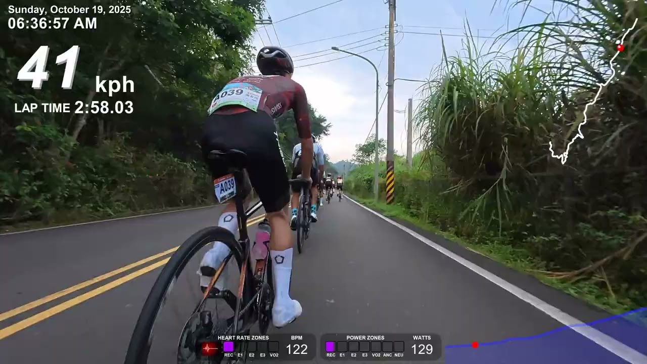 2025.10.19 仙山KOM 男子菁英A組 總排12名 配樂版本