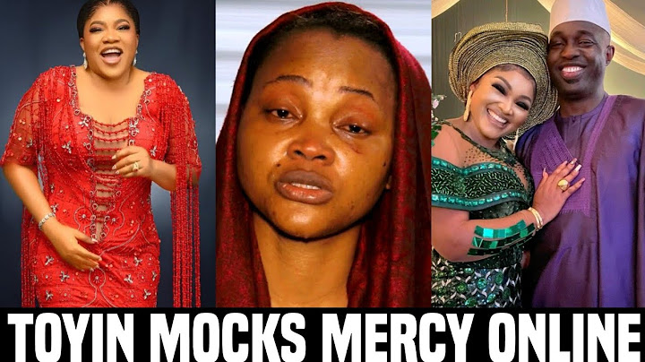 Nollywood in SHOCK As TOYIN ABRAHAM Mocks Her Colleague, MERCY AIGBE on SOCIAL MEDIA in Joke
