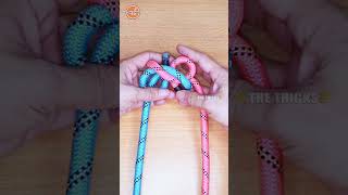How to tie knots rope diy at home #diy #viral #shorts ep1290