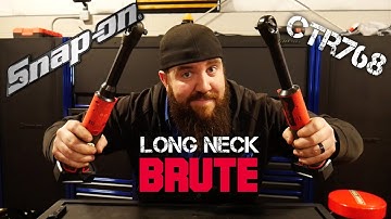 NEW SNAP-ON BRUTE LONG NECK ELECTRIC RATCHET REVIEW CTR768
