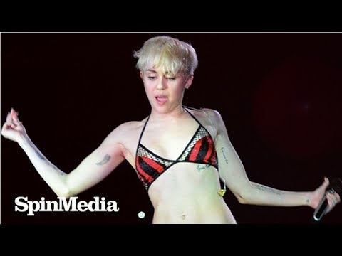 Miley Cyrus Faces Backlash For Raunchy Bangerz Tour Stage Show Youtube