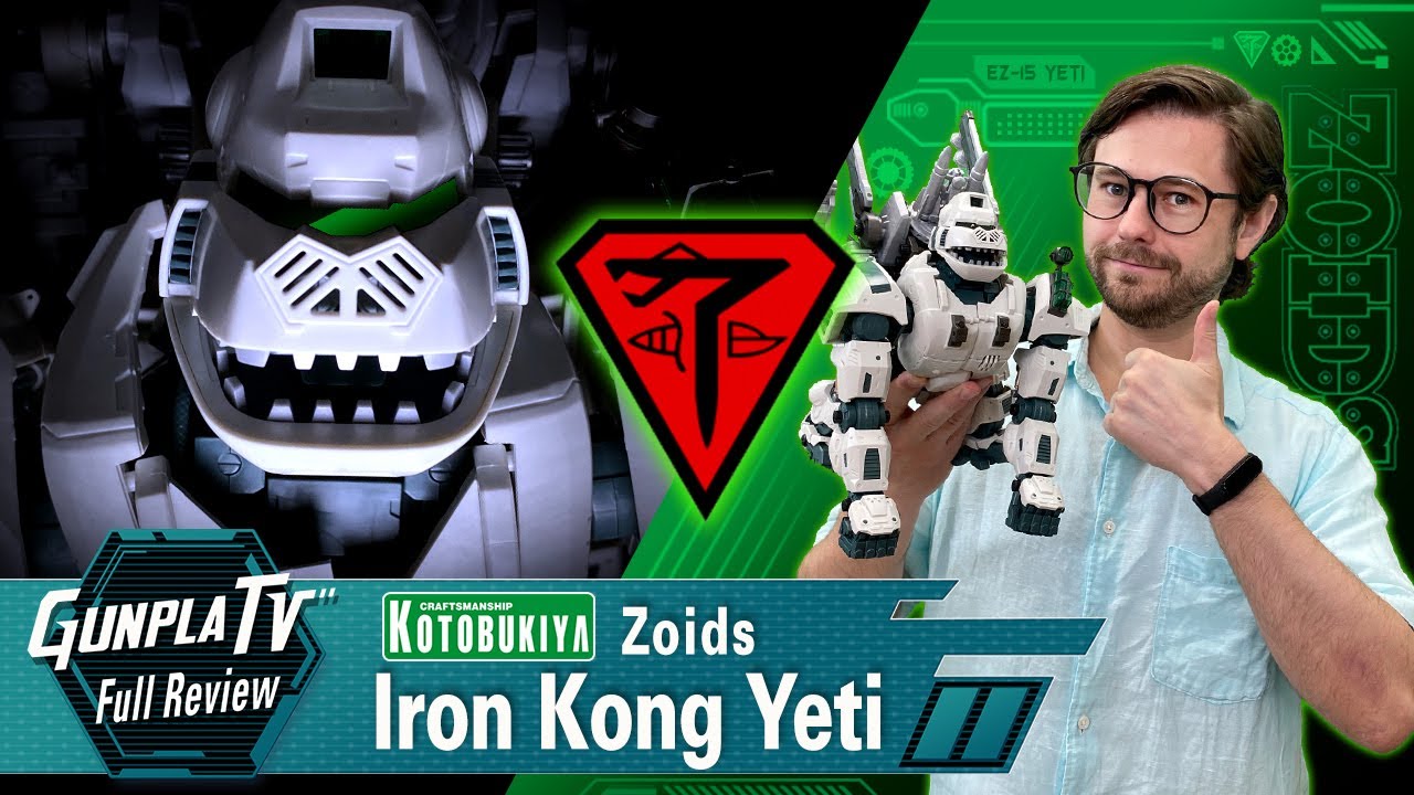 Zoids Iron Kong Yeti | Gunpla TV - YouTube