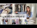 ORGANIZANDO mi armario | LIMPIEZA PROFUNDA: tips para el cambio de ropa de temporada