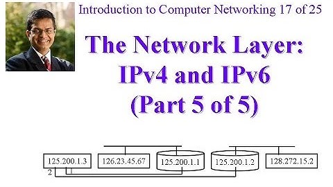 CSE473-11-4E: Internet Network Layer Protocols - IPv4 and IPv6 (Part 5 of 5)
