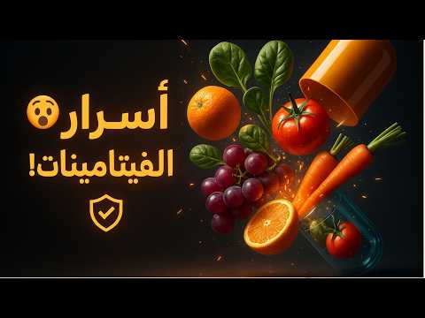 شرح جميع الفيتامينات والمعادن في الخضار والفواكه في دقيقتين