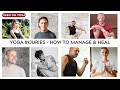 Panel talk on yoga injuries and how to manage and heal from them