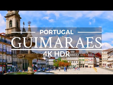 Guimaraes, Portugal 🇵🇹 - by drone in 4K HDR (60fps)