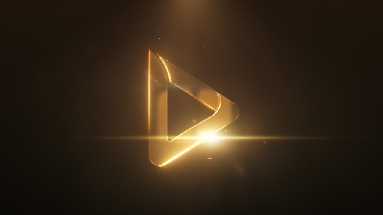 Gleaming Metal Logo Intro Template - YouTube