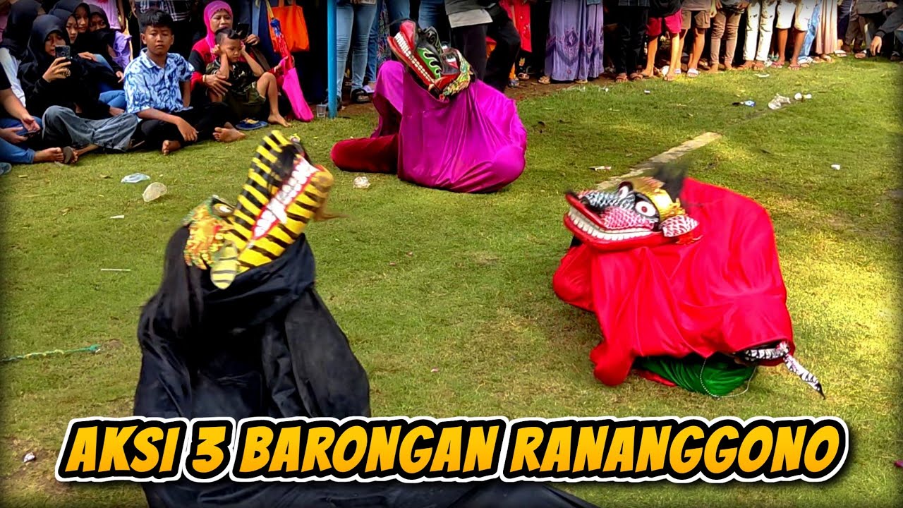 AKSI 3 BARONGAN BOLOT KAWER DAN ARIS EBEG RANANGGONO