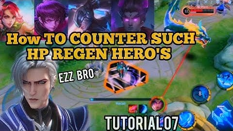 HOW TO COUNTER HP REGEN HERO USING AAMON