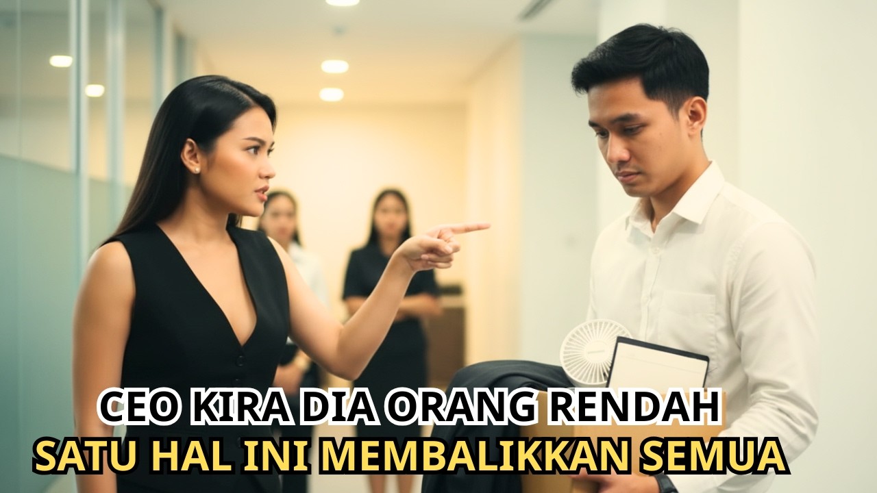 Dihina Di Kantor, Karyawan Pemulung Ini Pulang Tenang, CEO Mengikuti dan Malu Sendiri