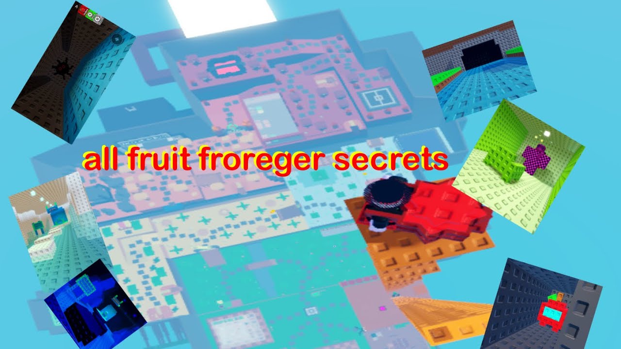 every secret in roblox fruit forager - YouTube