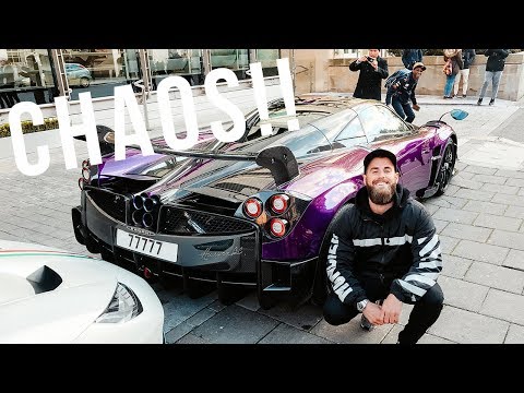 Rare £4,000,000 PAGANI HUAYRA BC left on the pavement! ?