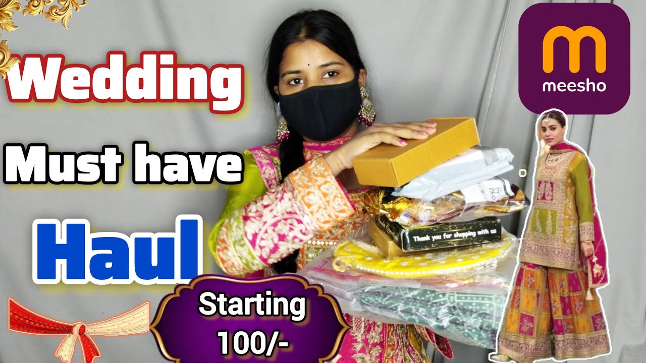 Wedding Special jewelry and Hair Accessories Haul 💕 | Meesho Jewellery Haul | meesho haul 