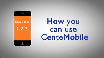 How to Register for CenteMobile Services.