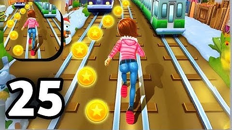 Subway Princess Runner - Gameplay Walkthrough Tutorial Part 25 All Levels Mobile Game (Android, iOS)