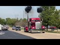 Kenworth W900 doing a burnout