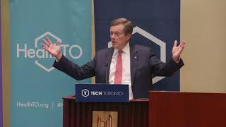 At the best of techto 2018 toronto city hall, mayor john tory
addresses community and shares incredible work is doing t...