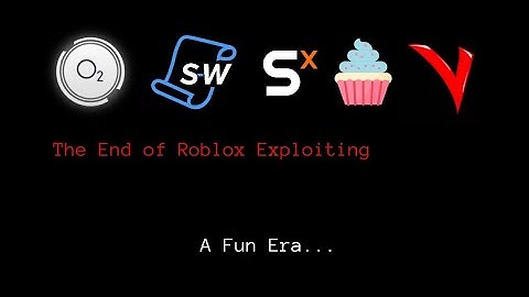 The End Of Roblox Exploiting.. An Era