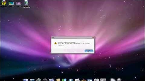 How to Make Vista Look Like Leopard OS X