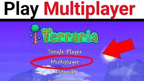 Play Multiplayer Mode Terraria | Terraria Multiplayer Host Server IP & Port | Multiplayer Local Host