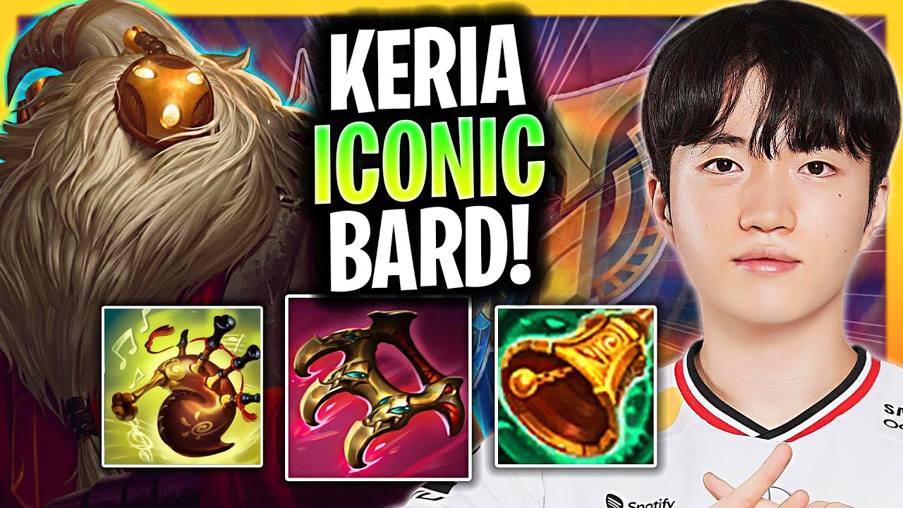 T1 KERIA BARD SUPPORT vs SENNA [ICONIC] | T1 Keria Bard SUPPORT Guide Patch 26.3 League of Legends