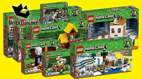 COMPILATION ALL LEGO Minecraft 2018 - Speed Build for Collectors