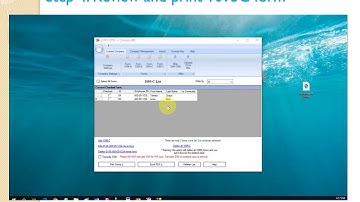 ez1095 Tutorial: How to File Previous 1095C form