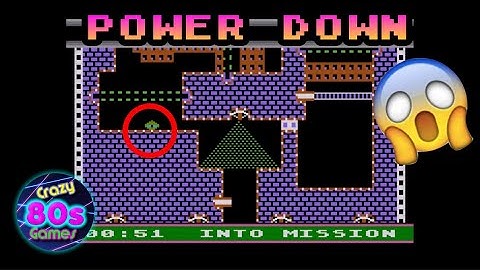 Power Down // Atari 8bit Games