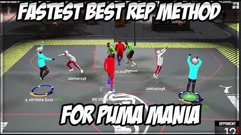 BEST FASTEST REP METHOD FOR PUMA MANIA NBA 2K20