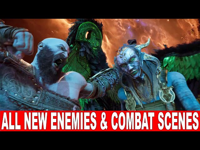 God of War Ragnarök  Combat and Enemies Official 4K Dev Overview