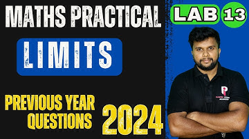 PLUS TWO |MATHS PRACTICAL EXAM| LAB 13- LIMITS  | Previous year QN 2024 |
