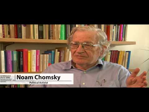 Noam Chomsky Interview Excerpts: An Inconvenient Tax