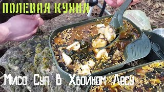 ПОЛЕВАЯ КУХНЯ. Мисо Суп В Хвойном Лесу. (Фильм 4) ПОЛЕВАЯ КУХНЯ. Мисо Суп В Хвойном Лесу. (Фильм 4)