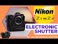 NIKON Z9 VS NIKON Z6II | ELECTRONIC VS MECHANICAL SHUTTER