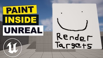 How To Make A Paint System In Unreal Engine ( Render Targets )