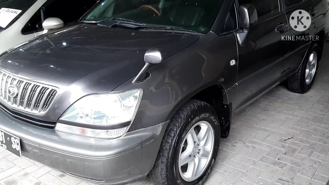 Toyota harrier 3 поколения