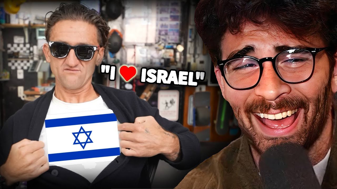 Casey Neistat's TERRIBLE Stance on Israel | HasanAbi reacts - YouTube