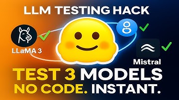 LLM TESTING HACK: Test Llama 3, Gemma & Mistral INSTANTLY (No Code, No GPU Required) | Hugging Face