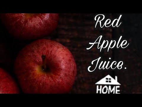 Resepi jus epal merah