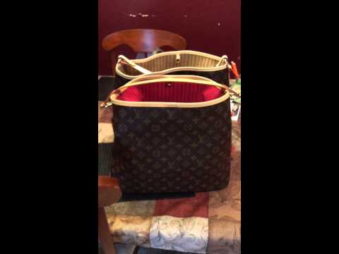 Louis Vuitton Delightful MM. New vs Old Models - YouTube